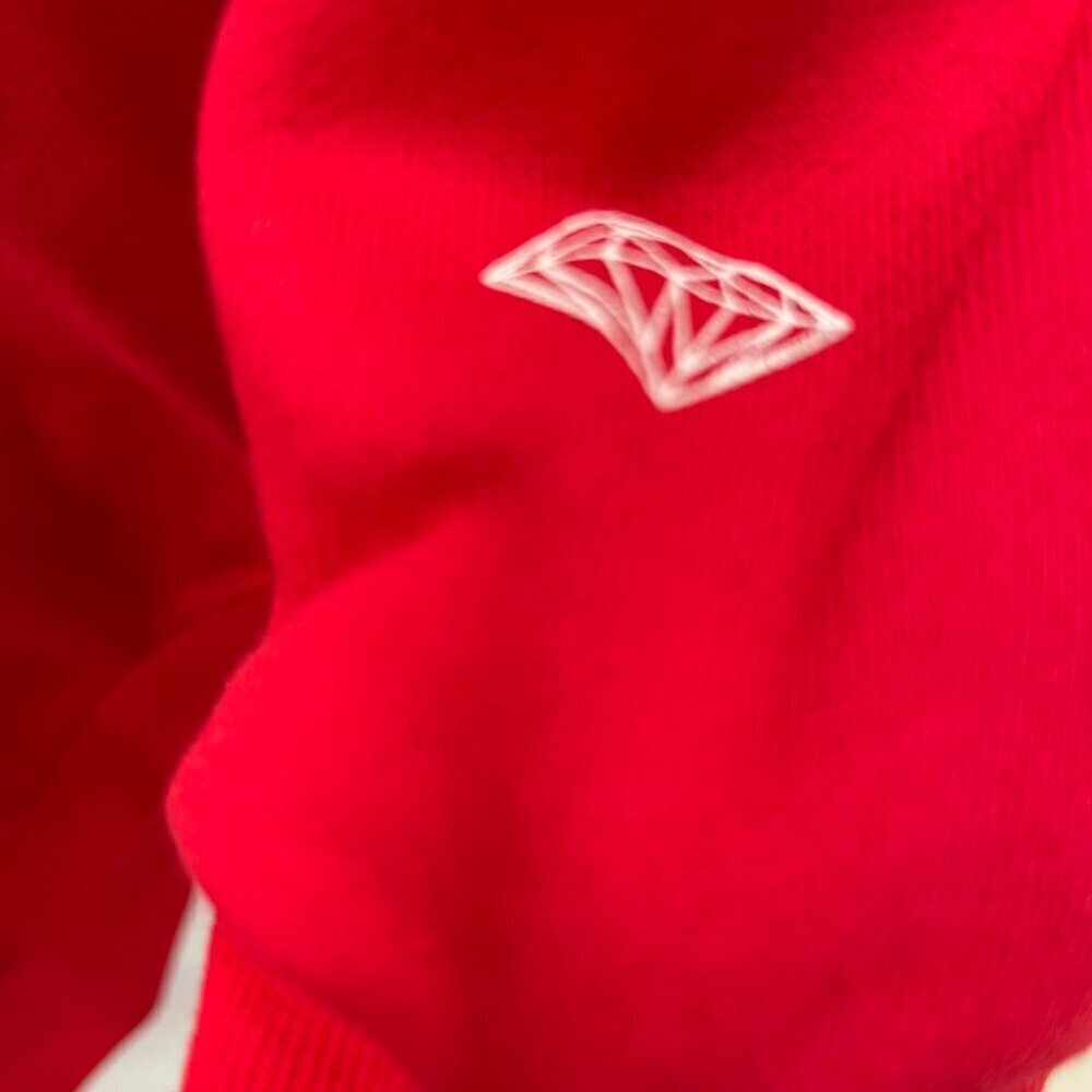 Diamond Supply Co. Women's Red OG Script Crewneck - Size XS - NWT - Picture 3 of 6